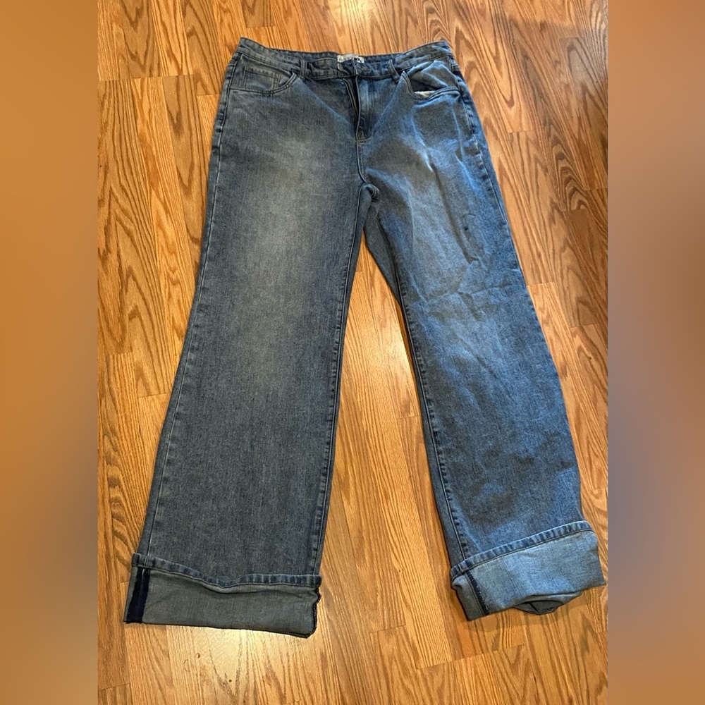 Fashion Nova Denim Flare Jeans